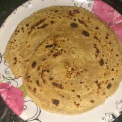 Multi grain flour LACHA PARATHA A picture of Multi grain flour LACHA PARATHA.