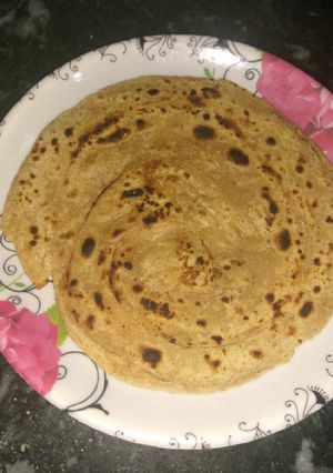 A picture of Multi grain flour LACHA PARATHA.