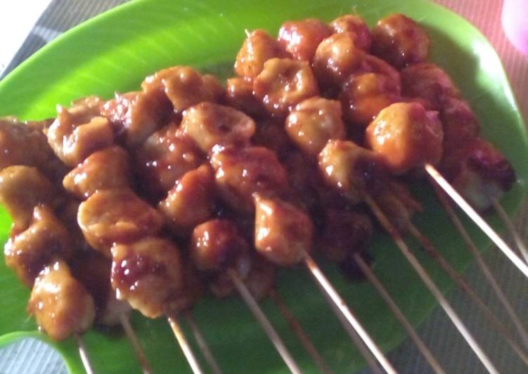 Resep Bakso bakar poL pedas Lezat