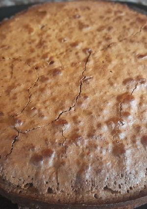 Una foto de Brownie con almendras 😋