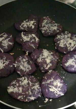 Foto resep Cookies ubi ungu teflon