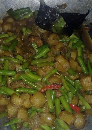 Foto resep Kikil tumis buncis