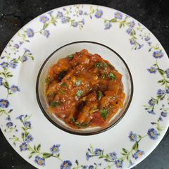 A picture of Tomato Sabji.