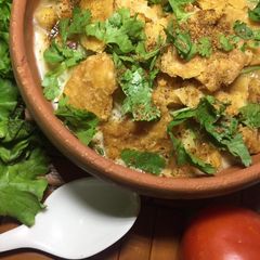 A picture of Mixed Chana Chaat.