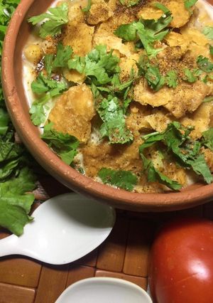 A picture of Mixed Chana Chaat.
