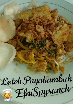 Foto resep Lotek khas Payakumbuh