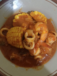 Foto resep Seafood Saus Padang