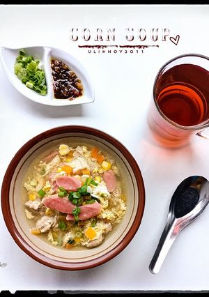 Foto resep Corn soup