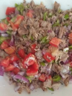 صورة لوصفة سلطة التونة