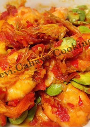 Foto resep Balado Udang Pete Rm Padang