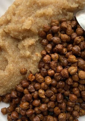 A picture of Suji ka halwa.