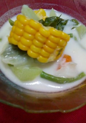 Foto resep Sayur lodeh kuah susu