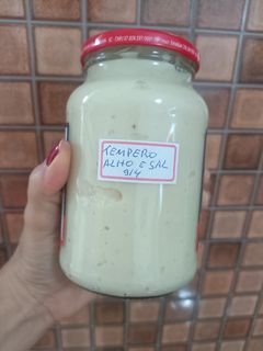 Foto de Tempero de alho e sal caseiro