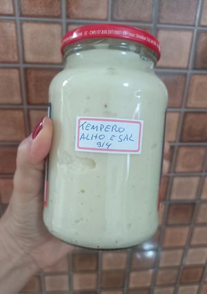 Foto de Tempero de alho e sal caseiro