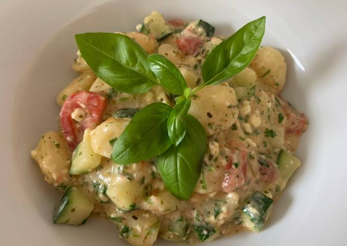 Gnocchi-Zucchini-Pfanne