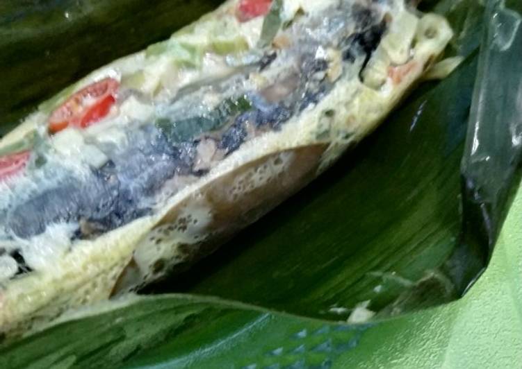 Resep Pepes ikan pindang keranjang Anti Gagal
