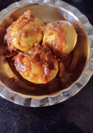 ডিম কষা (dim kosha recipe in Bengali) রেসিপির প্রধান ছবি