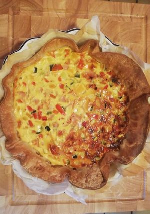 Une photo de Tarte aux légumes d'été