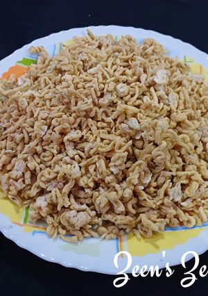 A picture of Sun-dried Rice Flour Badiyan or Crispies.