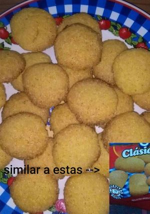 Una foto de Galletitas de polenta