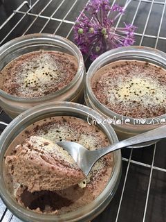 Foto resep Eggless Chocolate Mousse