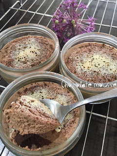 Foto resep Eggless Chocolate Mousse