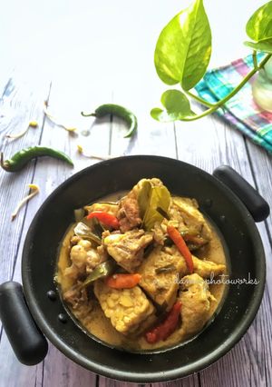 Foto resep Kothokan Tahu Tempe Ikan Pe (Pari)
