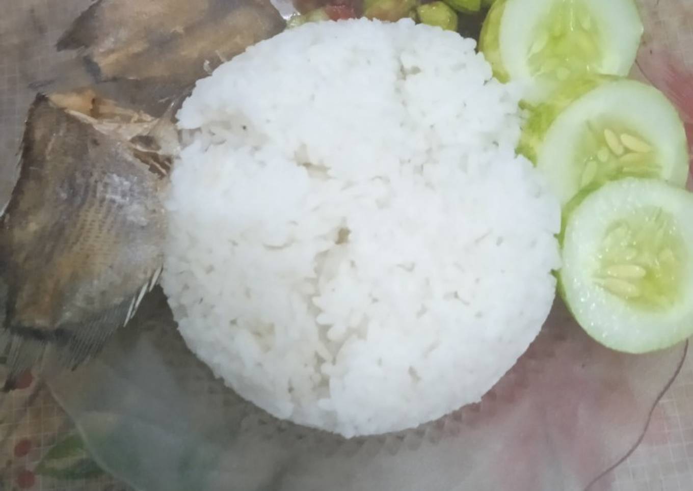 Sambel pete ikan asin