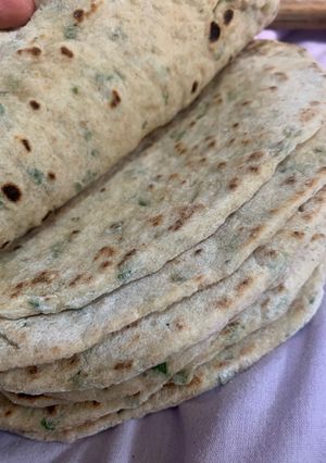 صورة لوصفة خبز البقدونس