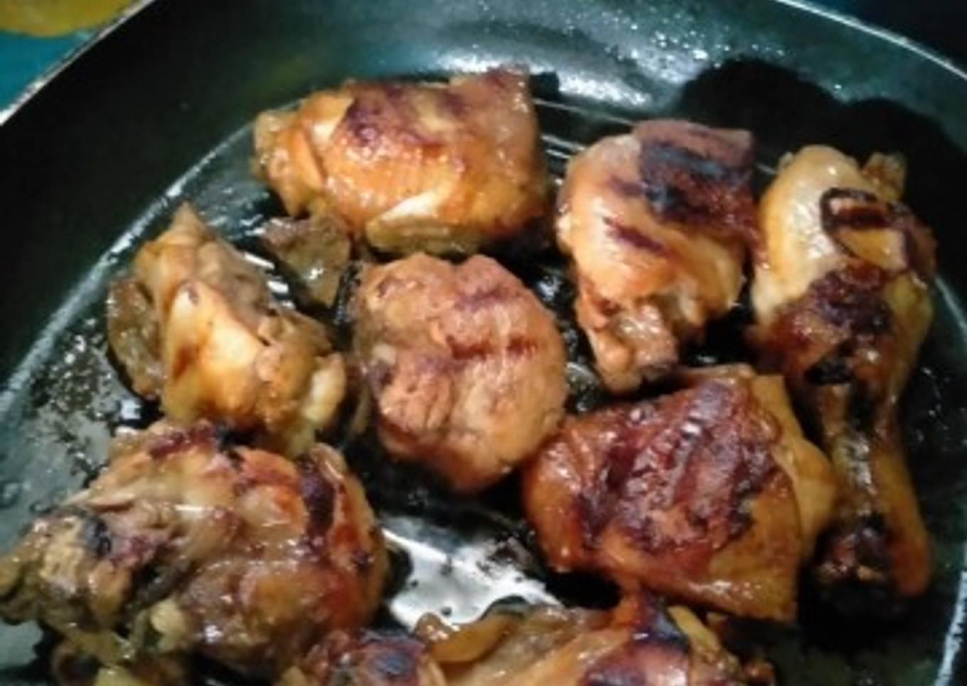 Ayam Bakar Simple (Teflon)