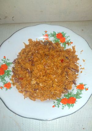 Foto resep Udang rebon goreng bawang