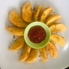 Potato wedges রেসিপির প্রধান ছবি