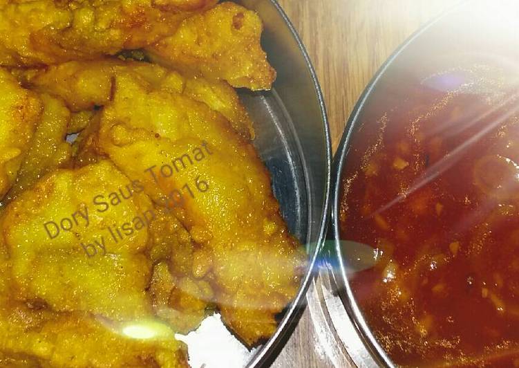 Resep Ikan Dori Saus Tomat Sederhana dan Mudah Dibuat