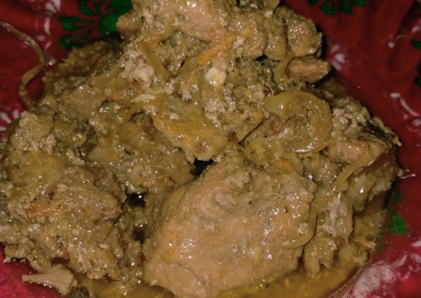 Daging sapi ungkep pedas