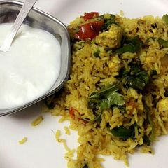 Punjabi Style Rice Tadka A picture of Punjabi Style Rice Tadka.
