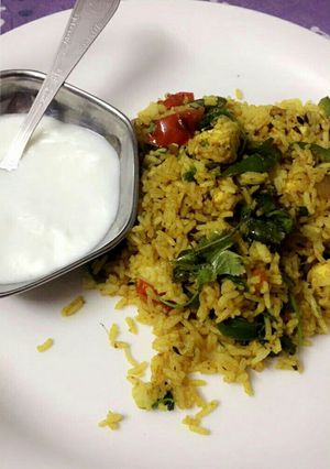 A picture of Punjabi Style Rice Tadka.