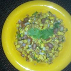 A picture of Sweet corn chaat.