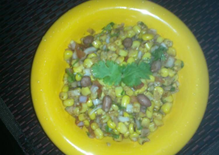 Sweet corn chaat