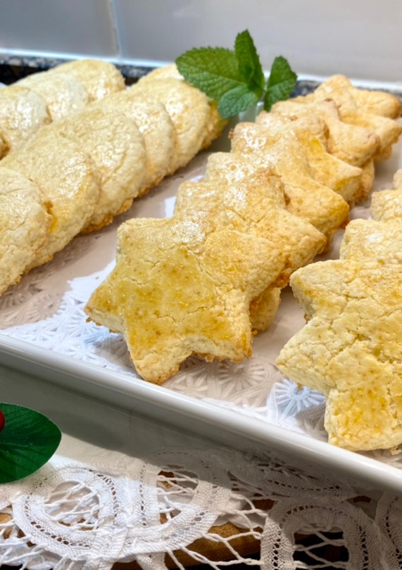 Una foto de Mantecadas de coco