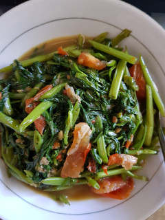 Foto resep Tumis kangkung terasi nampol