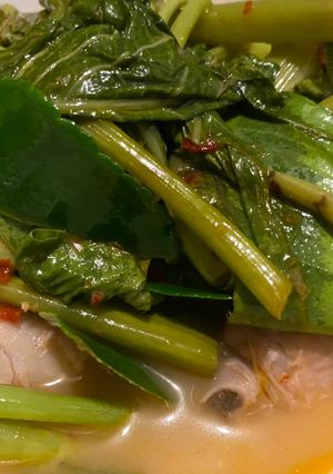 รูปของ แกงเทโพผักบุ้ง