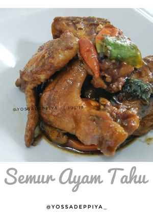 Foto resep Semur Ayam Tahu