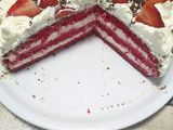 Vörös bársony torta