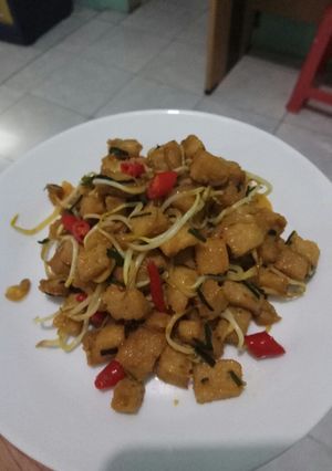 Foto resep Oseng gembus kucai taoge