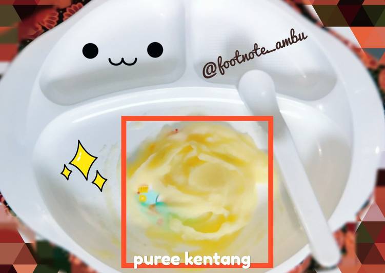 Cara Memasak Puree kentang mpasi 6 bulan + yang Renyah