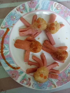 Foto resep Sosis gurita | sosis homemade