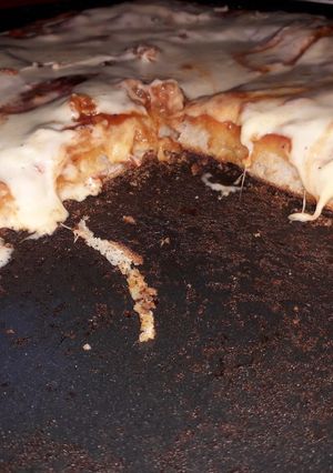 Una foto de Pizza con mozzarella