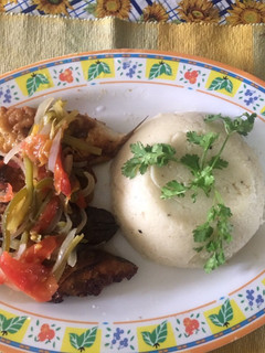 Una foto de Pescado en salsa María