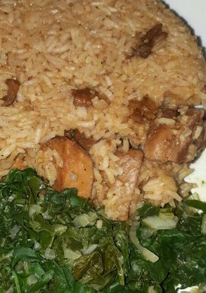 A picture of Chicken Pilau.