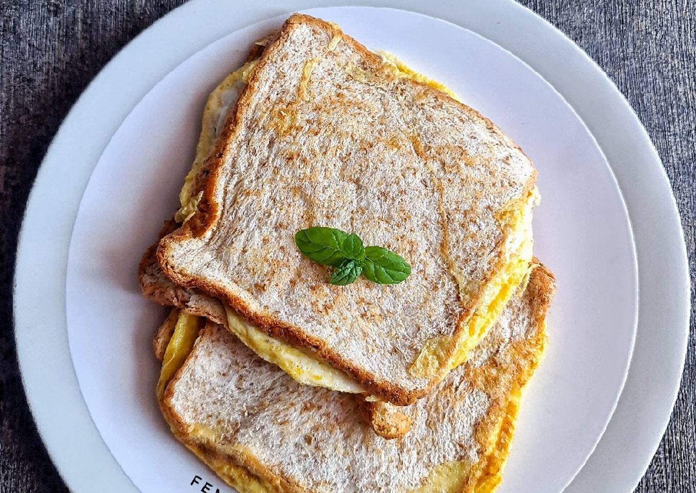 Sandwich telur praktis